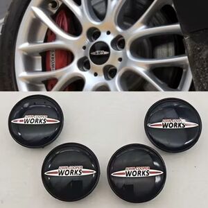 4 New 54mm Mini Cooper John Cooper Works Wheel Rim Center Caps